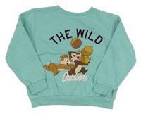 Svetlomodrá mikina s Chipem a Dalem H&M