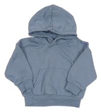 Šedomodrá mikina s kapucí Primark