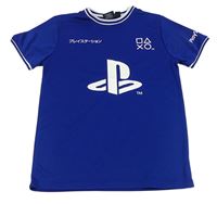 Námořnicky modré sportovní tričko PlayStation Primark