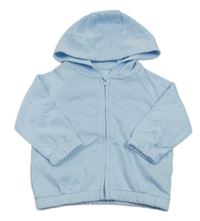 Svetlomodrá prepínaci mikina s kapucňou Primark