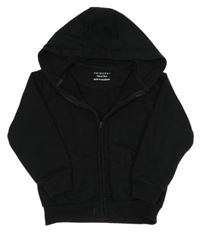 Čierna prepínaci mikina s kapucňou Primark