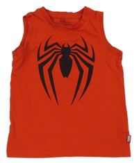 Červené tielko s pavoukem - Spiderman Marvel