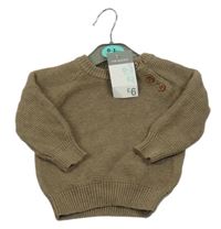 Nové - hnedý sveter PRIMARK