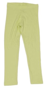 Citronové rebrované legíny George