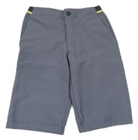 Šedé šusťákové outdoorové kraťasy Quechua 