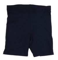 Tmavomodré elastické kraťasy F&F