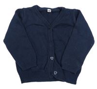 Tmavomodrý prepínaci sveter Zeeman