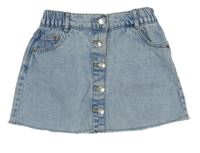 Svetlomodrá rifľová sukňa Zara