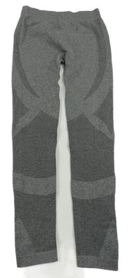 Šedé melírované thermo kalhoty Active Touch