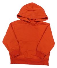Červená mikina s kapucňou H&M