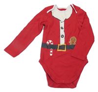 Červené body s perníčkem - Santa C&A