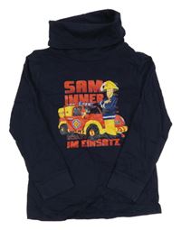 Tmavomodrý rolák s Hasičem Samem