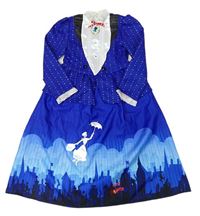 Kostým - Modré šaty - Marry Poppins zn. Disney
