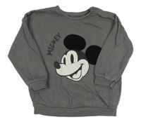 Sivá mikina s Mickeym George