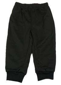 Čierne športové tepláky shein