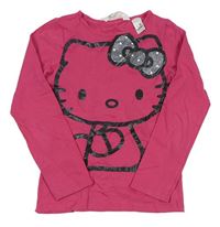 Ružové tričko s Hello Kitty H&M