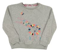 Sivá mikina s s levíkom  M&S