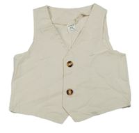 Béžová vesta Shein