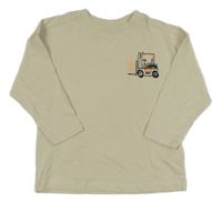 Béžové triko s autem George