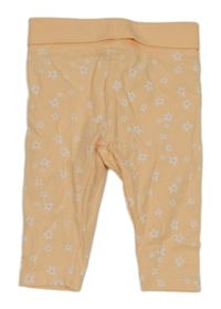 Marhuľové kvetované legíny Disney