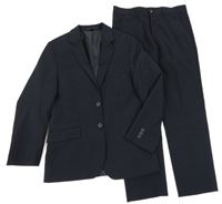 2set - Tmavomodré slavnostní sako + kalhoty 