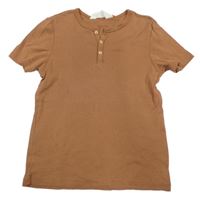 Hnědé tričko H&M