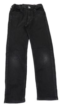 Tmavosivé slim fit rifle H&M