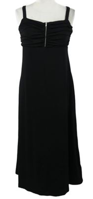Dámské černé midi šaty H&M