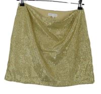 Dámska zlatá trblietavá sukňa Emory Park