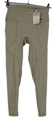 Nové - Dámské béžové sportovní legíny Gymgoddess 