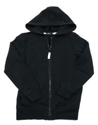 Čierna prepínaci mikina s kapucňou George