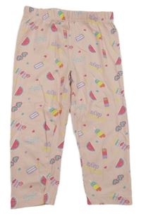 Ružové legíny s melónmi Kiki&Koko