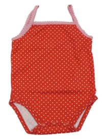 Červené body s bodkami