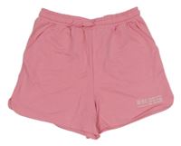 Růžové teplákové kraťasy Page one young