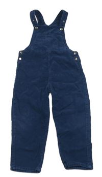 Tmavomodré menšestrové na traké nohavice Manor