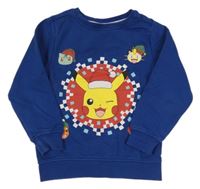 Tmavomodrá mikina s Pokémony George