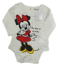 Nové - Bílé body s Minnie a volánkem Disney