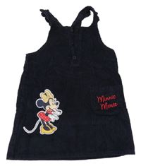 Tmavomodré menšestrové šaty s Minnie Disney