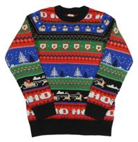 Farebný vzorovaný sveter F&F