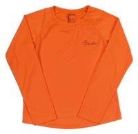 Neónově oranžové športové funkčné tričko Dare2B