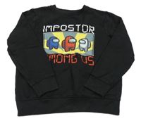 Černá mikina Among Us