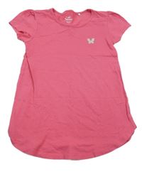 Ružová tunika s motýlekm Topolino