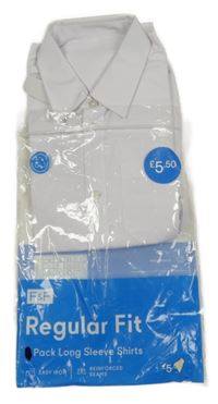 Nové - 2x - Biela košeľa F&F