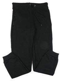 Černé teplé tepláky 