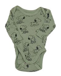 Zelené body so Snoopym H&M