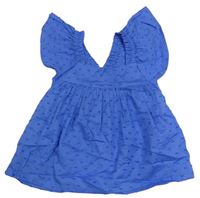 Modrá bodkovaná á blúzka Primark
