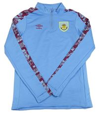 Modrá sportovní mikina s potiskem Umbro