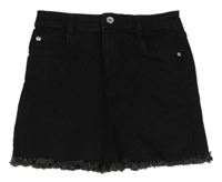 Čierna rifľová sukňa Bluezoo