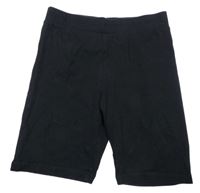 Čierne elastické kraťasy H&M
