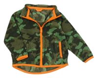 Army fleecová prepínaci mikina Dunnes